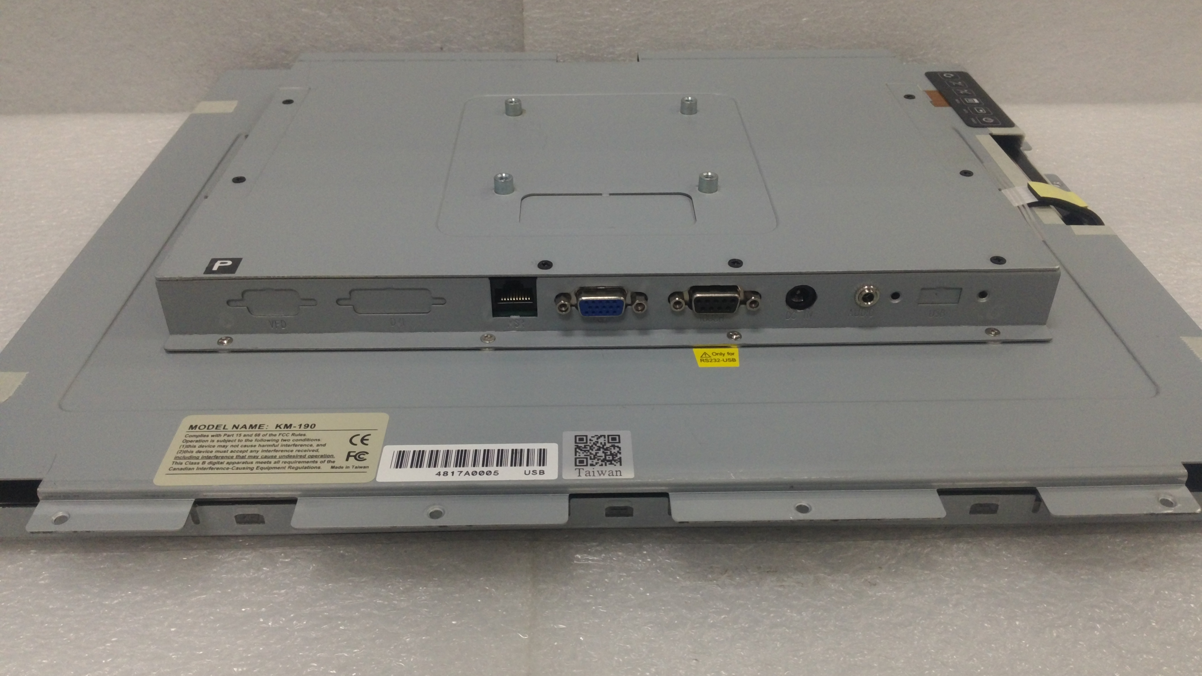 Open Frame Monitor KM-190N